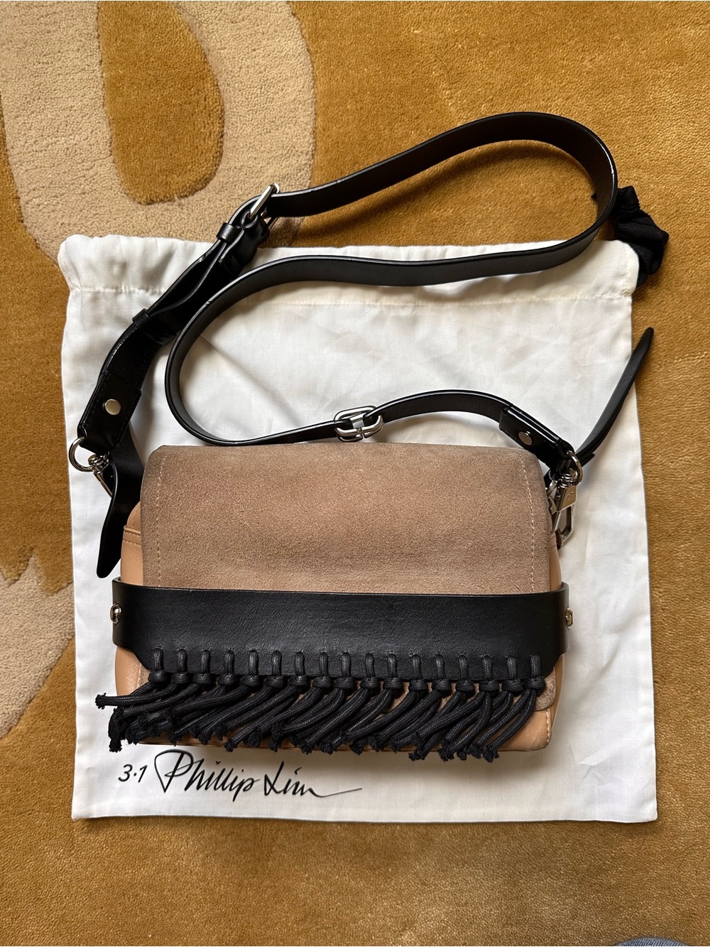3.1 Phillip Lim Bianca Small Flap Crossbody Bag With Fringe